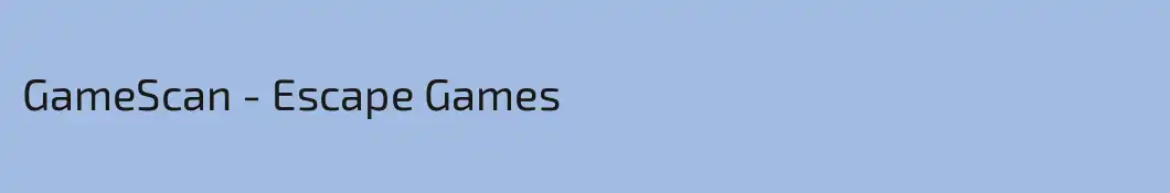 GameScan - Escape Games